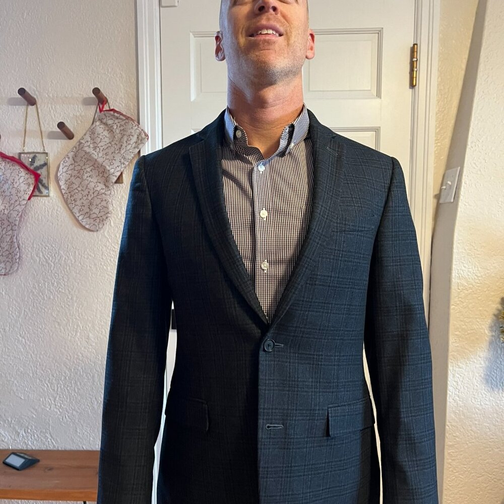 Mens Patterned Blazer